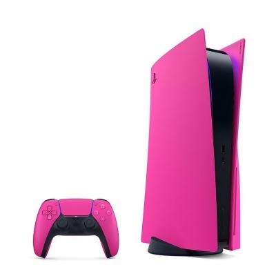 PS5 粉色護蓋+DualSense 原廠無線控制器 星幻粉 pink 主機護蓋 