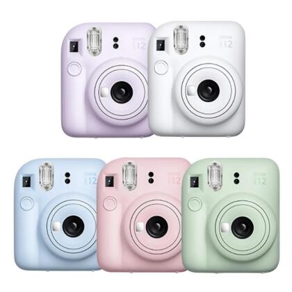FUJIFILM 富士 instax mini 12 拍立得相機+空白底片40張(Mini12 公司貨) 