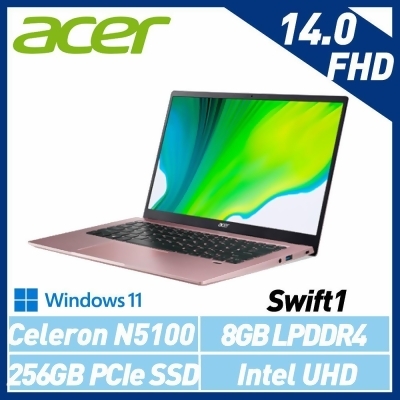 Acer 宏碁 SF114-34-C9ZV 粉 14吋 輕薄筆電 