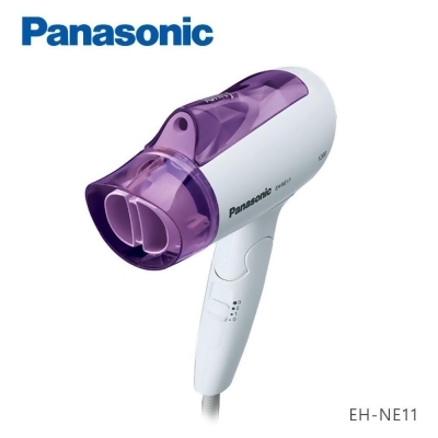Panasonic 國際牌 負離子3段溫控折疊式吹風機 EH-NE11-V - 