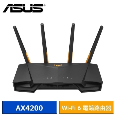 ASUS 華碩 TUF Gaming AX4200 雙頻 WiFi 6 電競路由器 