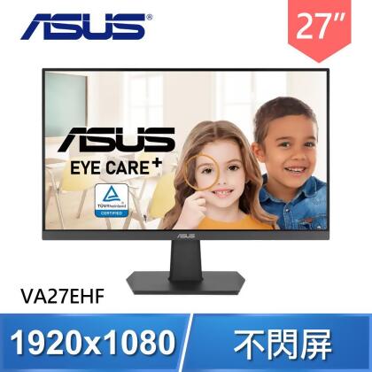 ASUS 華碩 VA27EHF 27型 IPS護眼螢幕 