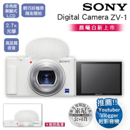 128G豪禮組 SONY Digital Camera ZV-1 數位相機 公司貨 