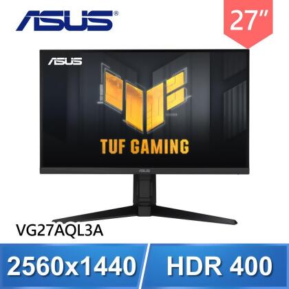 ASUS 華碩 TUF Gaming VG27AQL3A 27型 2K 180Hz Fast IPS 電競螢幕 