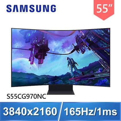 Samsung 三星 S55CG970NC Odyssey Ark 2 55型 165Hz 曲面智慧電競螢幕 