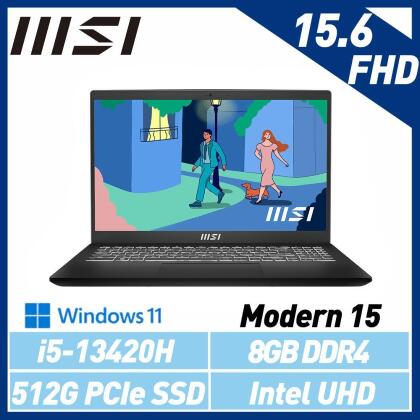 【13代新機】MSI 微星 Modern 15 H B13M-012TW 15吋 商務筆電 