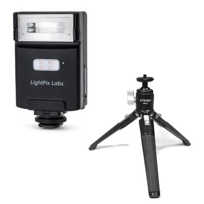 FLASH Q Q20II 無線閃光燈+Cayer AH10 桌上型腳架(Q20 II 公司貨)