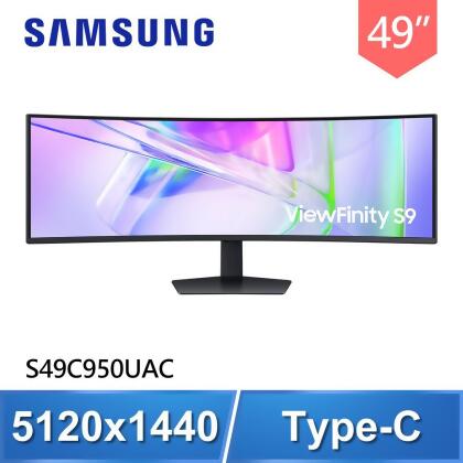 Samsung 三星 S49C950UAC 49型 5K 1000R 曲面電競螢幕 