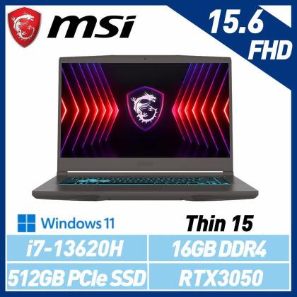 【13代新機】MSI 微星 Thin 15 B13UC-1418TW 15吋 電競筆電 
