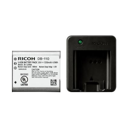 RICOH 理光 GRIII GRIIIX 配件 - 原廠電池充電器組(公司貨) 