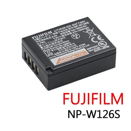 FUJIFILM 富士 NP-W126S 原廠電池 公司貨 盒裝 