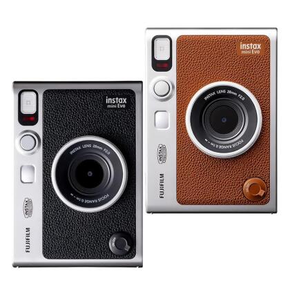 富士 FUJIFILM instax mini Evo 拍立得 公司貨 送空白底片1入/10張+束口袋+相冊組+邊框貼 