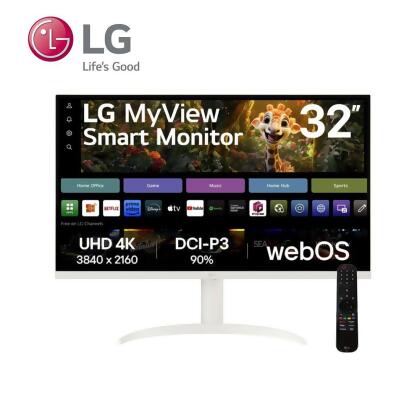 【LG 樂金】32型MyView 4K UHD 智慧螢幕(32SR75U-W) 