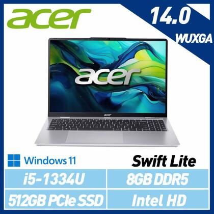 【13代新機】ACER 宏碁 Swift Lite SFL14-53M-575G 14吋 輕薄筆電 