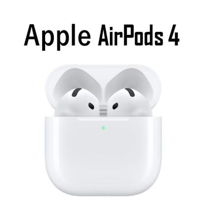 【限時優惠】Apple AirPods 4 藍牙耳機(搭配USB‑C充電盒) (MXP63TA/A) 