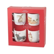 Wrendale Christmas Animals Mug Set Wrendale Christmas Animals Mug Set