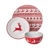 18 Piece Stag Christmas Dinner Set 18 Piece Stag Christmas Dinner Set