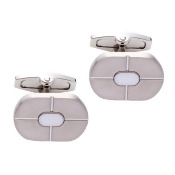 Gaventa Brushed/Polished Centre Cufflinks Gaventa Brushed/Polished Centre Cufflinks