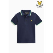 Boys Lyle & Scott Polo - Blue Boys Lyle & Scott Polo - Blue