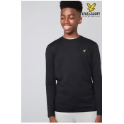 Boys Lyle & Scott Long Sleeve Tee - Black Boys Lyle & Scott Long Sleeve Tee - Black