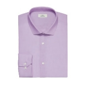 Mens Next Purple Textured Slim Fit Shirts Two Pack - Purple Mens Next Purple Textured Slim Fit Shirts Two Pack - Purple