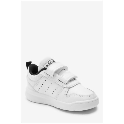 Boys Adidas White Black Tensaur Infant Trainers White From Next