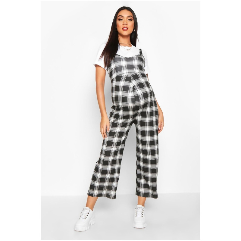 pinafore culotte jumpsuit