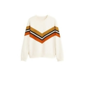 Cotton contrast panels sweatshirt Cotton contrast panels sweatshirt