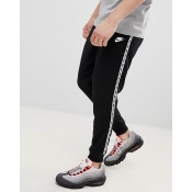 Nike Taping Skinny Fit Joggers In Black AR4912-010 - Black Nike Taping Skinny Fit Joggers In Black AR4912-010 - Black