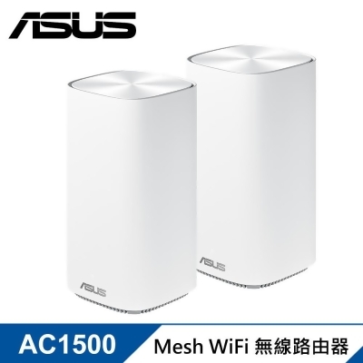 【ASUS 華碩】ZenWiFi AC Mini CD6 WiFi 路由器/分享器 [雙入組] 