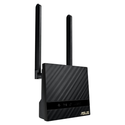 【ASUS 華碩】4G-N16 4G LTE 可攜式無線路由器 黑色 