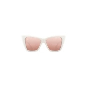 Showpo Quay - Vesper Sunglasses in White - No Size Accessories Showpo Quay - Vesper Sunglasses in White - No Size Accessories