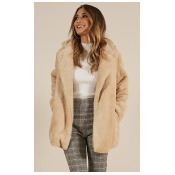 Showpo Simple Times coat in beige - 8 (S) Coats Showpo Simple Times coat in beige - 8 (S) Coats
