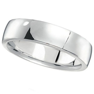 Palladium Wedding Ring Low Dome Comfort Fit 5 mm - All