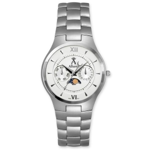 Allurez Tonneau Moonphase Quartz Wrist Watch Swiss Made - All