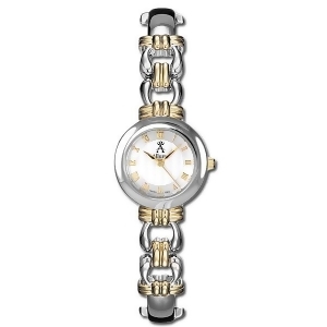 Allurez Women's Contemporary Two-Tone Swiss Quartz Wrist Watch - All
