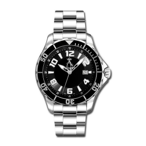 Allurez Men's Tachymeter Diver Watch Swiss Made Stainless Steel Luxury - All
