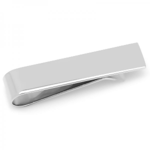 Classic Style Engravable Tie Bar for Men in Stainless Steel - All