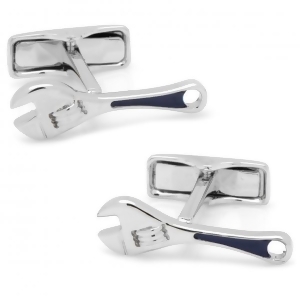 Men's Sterling Silver Wrench Cuff Links - All