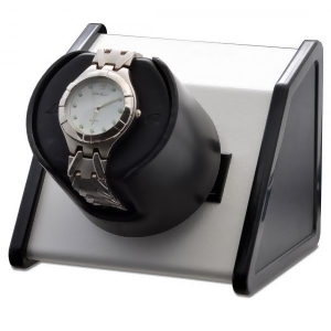 Orbita Rectangular Single Watch Winder in White Metal - All