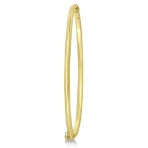 Stackable Bangle Bracelet in 14k Yellow Gold - All