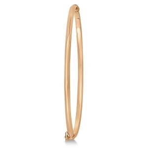 Stackable Bangle Bracelet in 14k Rose Gold - All