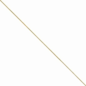 Box Chain Necklace in 14k Yellow Gold - All