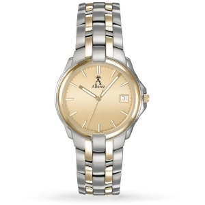 Allurez Women's Gold Dial Two-Tone Stainless Steel Watch - All