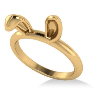 Bunny Ears Fashion Ring 14k Yellow Gold - All