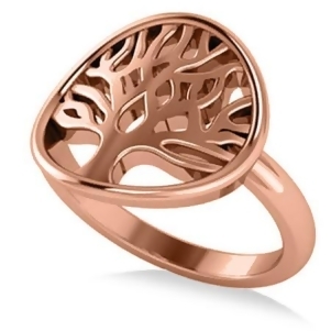 Family Tree of Life Fashion Ring 14k Rose Gold - All