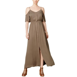 Maison Jules Womens Cold Shoulder A-Line Dress - XS