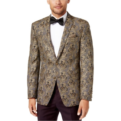 Tallia Mens Brocade Two Button Blazer Jacket, Style # VASC1TVW0070 