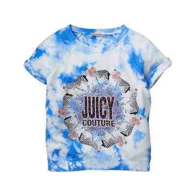 Juicy Couture Girls Zebra Sweatshirt, Style # DJCG15000RGR 