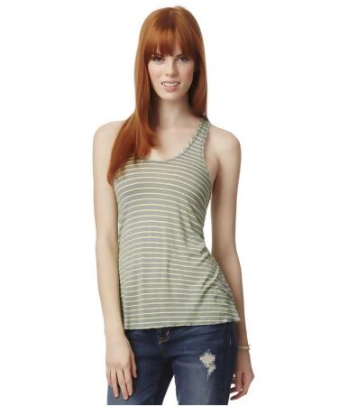 Aeropostale Womens Sheer striped Tank Top, Style # 4898